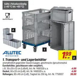 toom Baumarkt ALUTEC MÜNCHEN 1. Transport- und Lagerbehälter Angebot