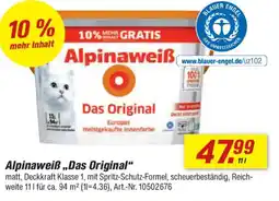 toom Baumarkt Alpinaweiß,,Das Original" Angebot