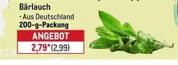 METRO Bärlauch Angebot