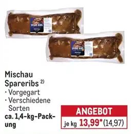 METRO Mischau Spareribs Angebot