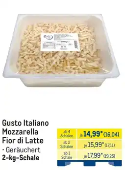 METRO Gusto Italiano Mozzarella Fior di Latte Angebot