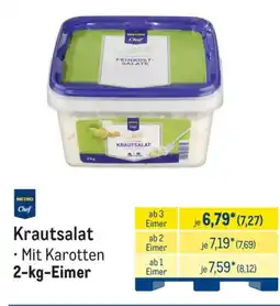 METRO METRO Chef Krautsalat Angebot