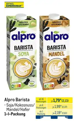 METRO Alpro Barista Angebot