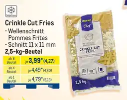 METRO METRO Chef Crinkle Cut Fries Angebot