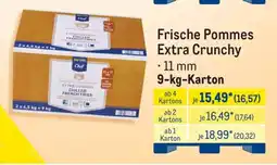 METRO METRO Chef Frische Pommes Extra Crunchy Angebot