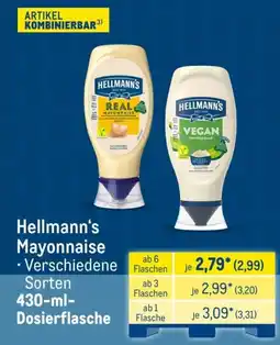 METRO Hellmann's Mayonnaise Angebot