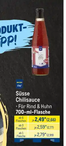 METRO METRO Chef Süsse Chilisauce Angebot