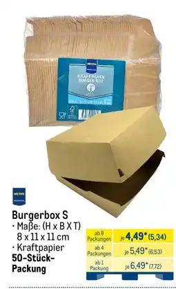 METRO METRO PROFESSIONAL Burgerbox S Angebot