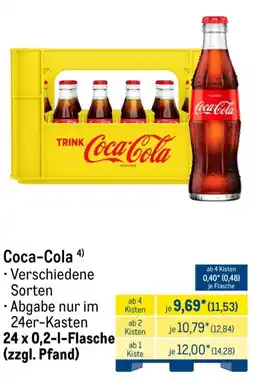 METRO Coca-Cola Angebot