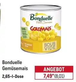METRO Bonduelle Gemüsemais Angebot