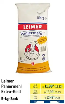 METRO Leimer Paniermehl Extra-Gold Angebot