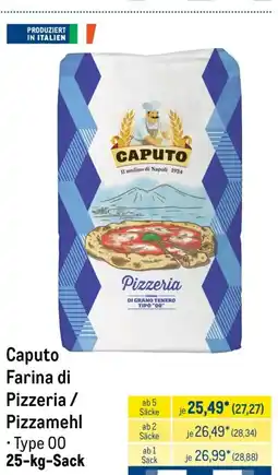 METRO Caputo Farina di Pizzeria / Pizzamehl Angebot