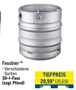 METRO Fassbier Angebot