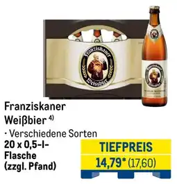 METRO Franziskaner Weißbier Angebot