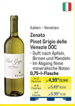 METRO Zenato Pinot Grigio delle Venezie DOC Angebot