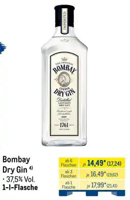METRO Bombay Dry Gin Angebot
