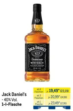 METRO Jack Daniel's Angebot
