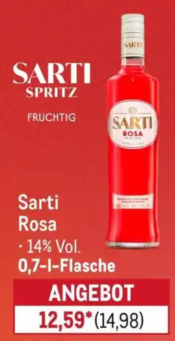 METRO Sarti Rosa Angebot