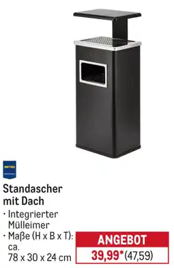 METRO METRO PROFESSIONAL Standascher mit Dach Angebot