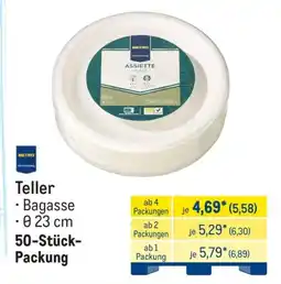 METRO METRO PROFESSIONAL Teller Angebot