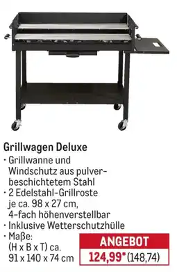 METRO Grillwagen Deluxe Angebot