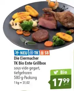CITTI Markt Die Eiermacher TK Bio Ente Grillbox Angebot