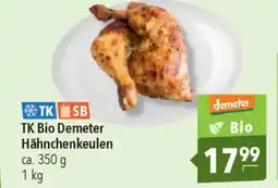 CITTI Markt TK SB TK Bio Demeter Hähnchenkeulen Angebot