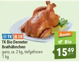 CITTI Markt TK Bio Demeter Brathähnchen Angebot