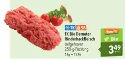CITTI Markt TK Bio Demeter Rinderhackfleisch Angebot