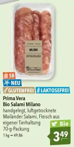 CITTI Markt Prima Vera Bio Salami Milano Angebot
