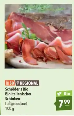 CITTI Markt Schröder's Bio Bio italienischer Schinken Angebot