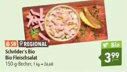 CITTI Markt Schröder's Bio Bio Fleischsalat Angebot