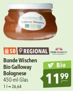 CITTI Markt Bunde Wischen Bio Galloway Bolognese Angebot