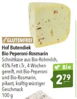 CITTI Markt Hof Butendiek Bio Peperoni-Rosmarin Angebot