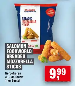 Handelshof Salomon foodworld breaded mozzarella sticks Angebot