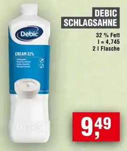 Handelshof Debic schlagsahne Angebot