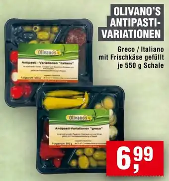 Handelshof Olivano's antipasti-variationen Angebot