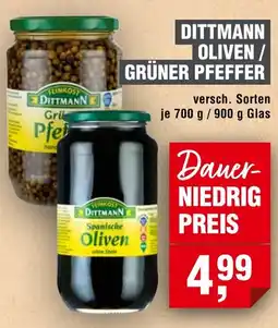 Handelshof Dittmann oliven / grüner pfeffer Angebot