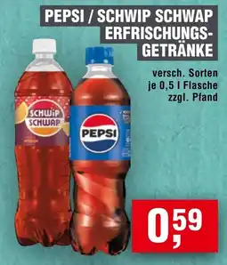 Handelshof PEPSI / SCHWIP SCHWAP ERFRISCHUNGS GETRÄNKE Angebot