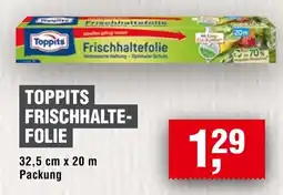 Handelshof Toppits frischhalte folie Angebot