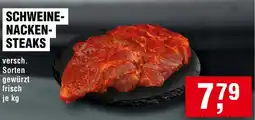 Handelshof SCHWEINENACKEN STEAKS Angebot
