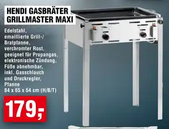 Handelshof Hendi gasbräter grillmaster maxi Angebot