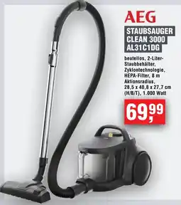 Handelshof Aeg staubsauger clean 3000 al31c1dg Angebot