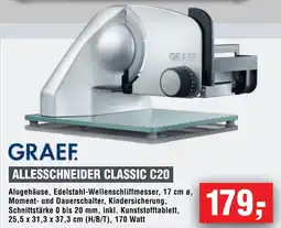 Handelshof Graef allesschneider classic c20 Angebot
