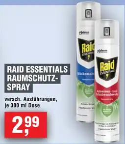 Handelshof Raid essentials raumschutz spray Angebot