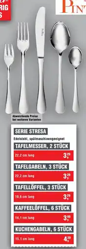 Handelshof Pintinox serie stresa Angebot