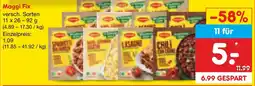 Netto Marken-Discount Maggi Fix Angebot