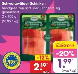 Netto Marken-Discount Schwarzwälder Schinken Angebot