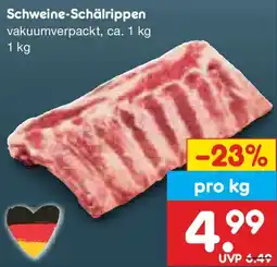 Netto Marken-Discount Schweine-Schälrippen Angebot