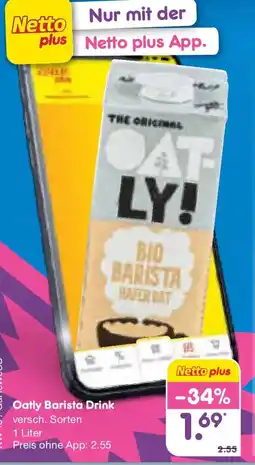 Netto Marken-Discount Oatly Barista Drink Angebot